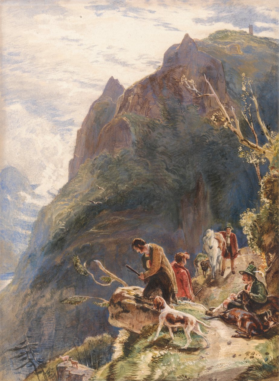 Tirolilaiset metsästäjät tekijältä John Frederick Lewis