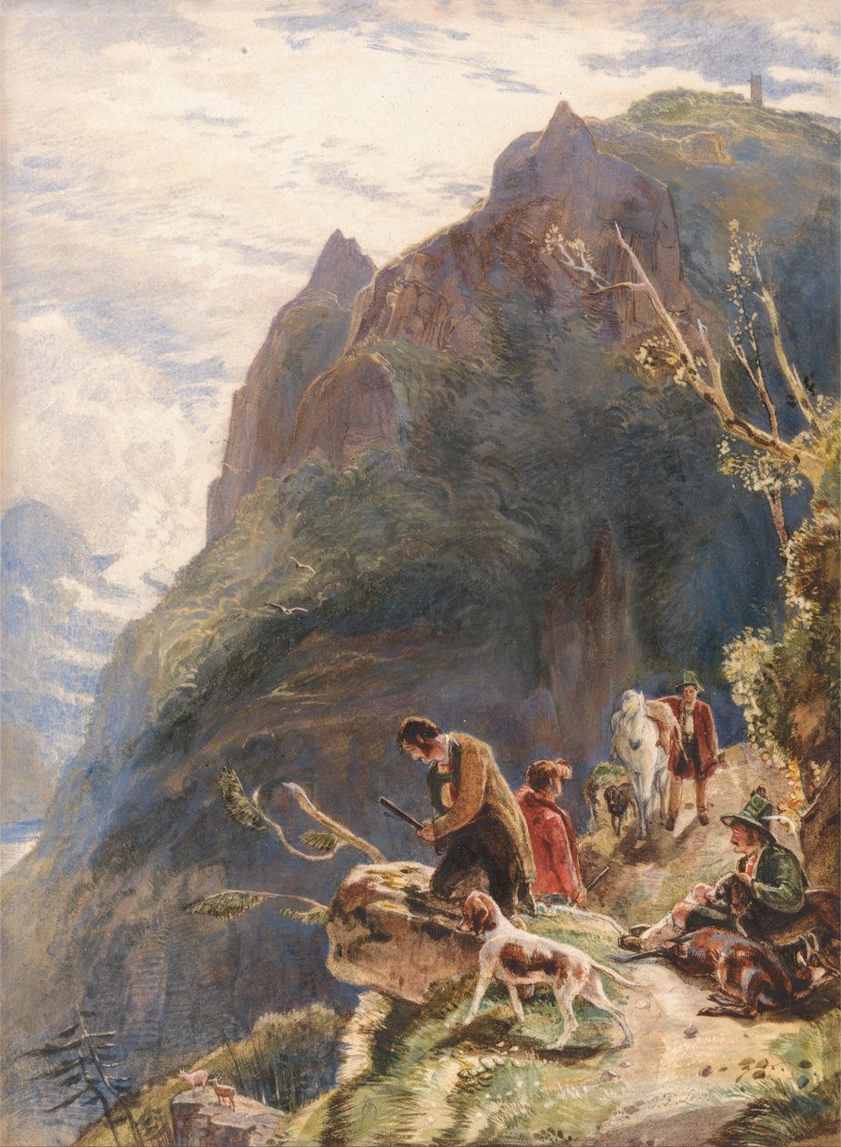 Tyrolese Metsästäjät tekijältä John Frederick Lewis