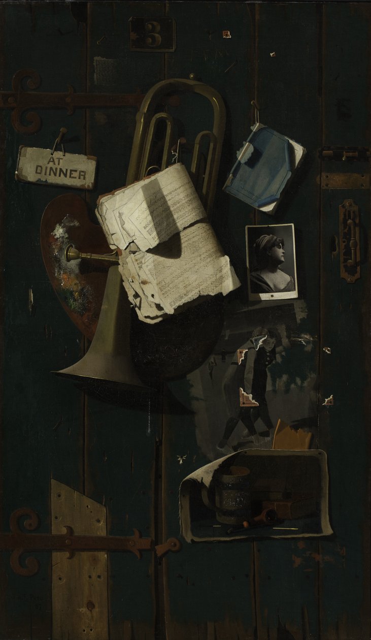 Ordinary Objects in the Artists Creative Mind, 1887 tekijältä John Frederick Peto