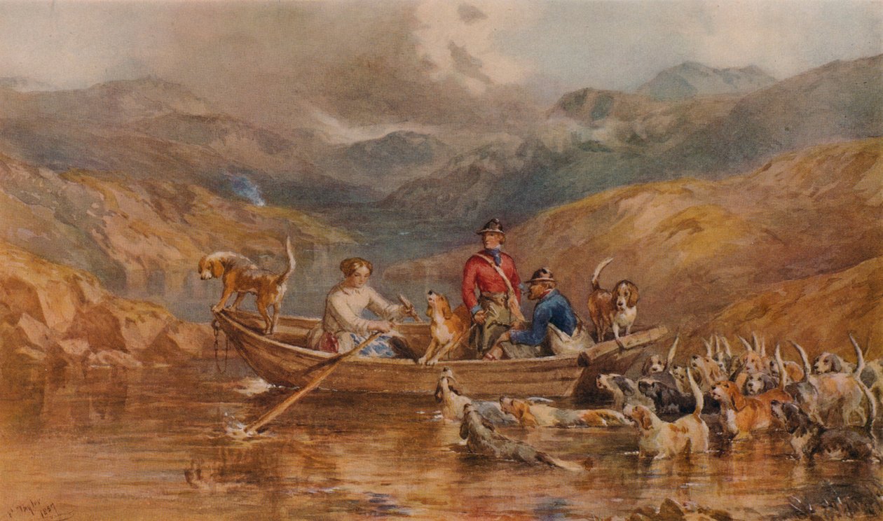 Highland Ferry, 1857, 1938 tekijältä John Frederick Tayler