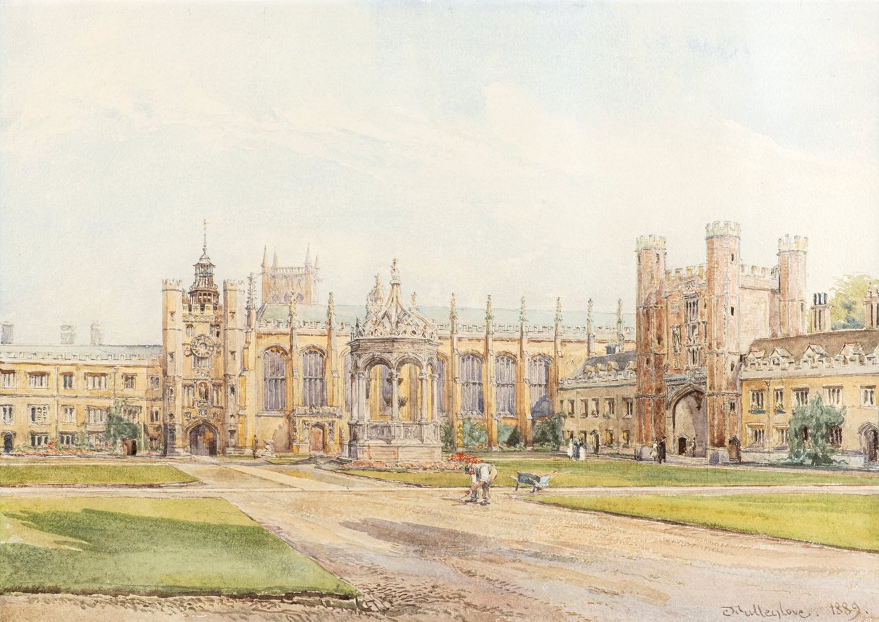 Great Court, Trinity College tekijältä John Fulleylove