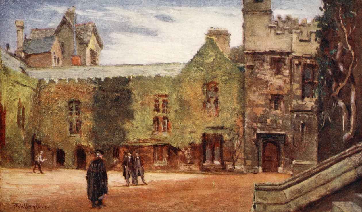 Merton College ja St. Alban Hall, 1903 tekijältä John Fulleylove