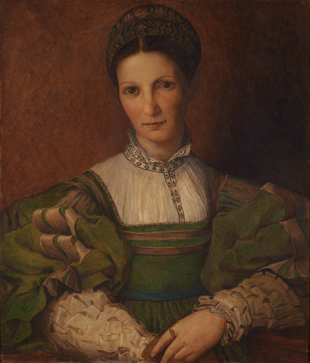 Naisen muotokuva Sebastiano Del Piombon mukaan tekijältä John Fulleylove
