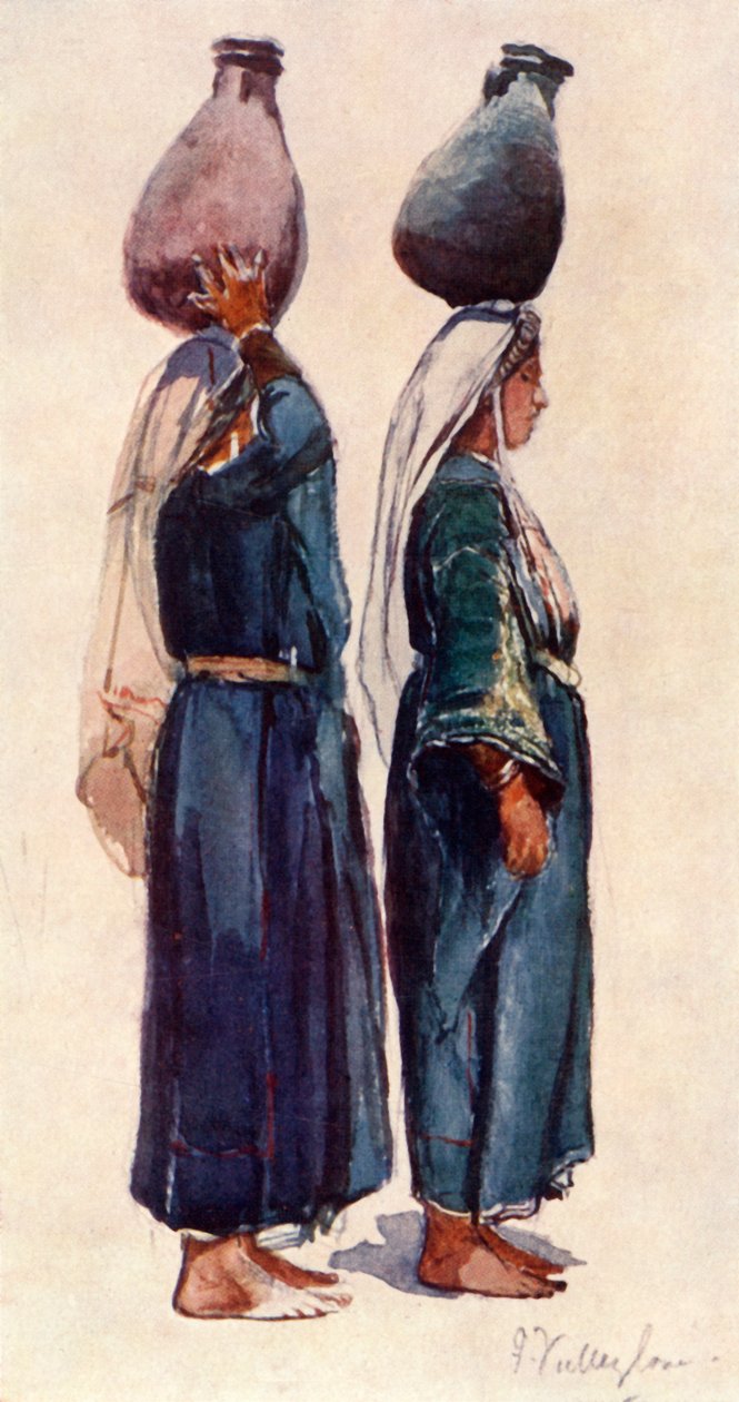 Tutkimuksia Syyrian talonpoikanaisista, 1902. tekijältä John Fulleylove