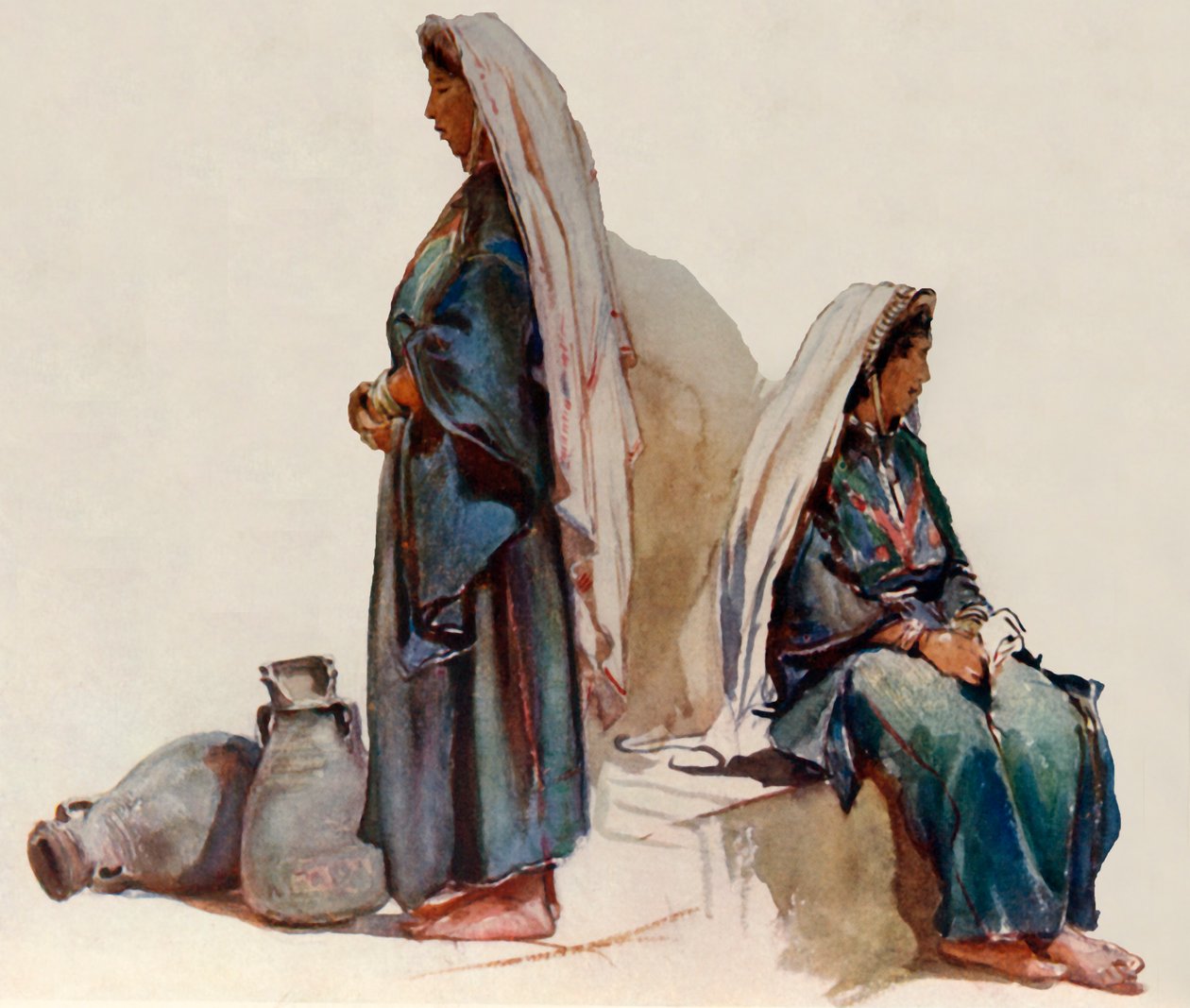 Tutkimuksia Syyrian talonpoikaisnaisista, 1902. tekijältä John Fulleylove