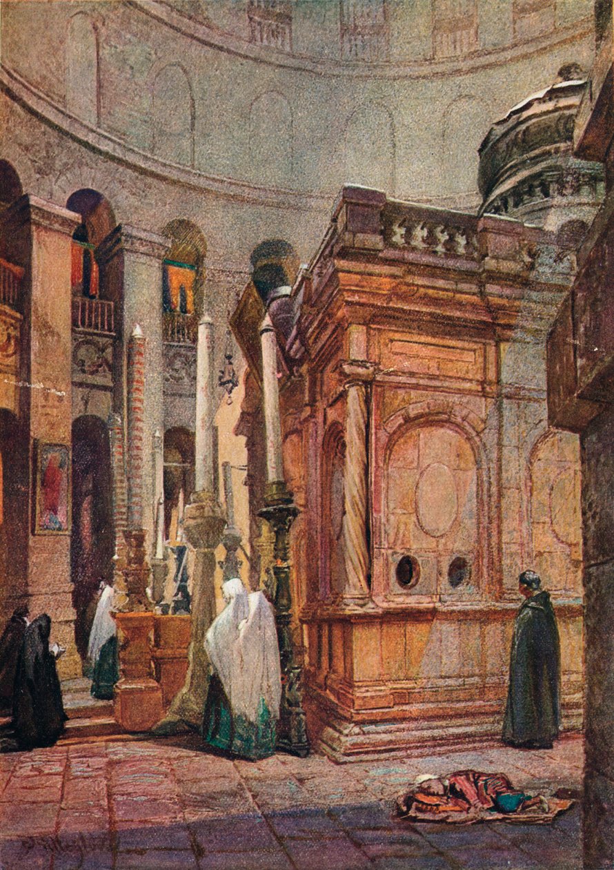 Rotunda ja Pyhän haudan kappeli, 1902, 1906. tekijältä John Fulleylove