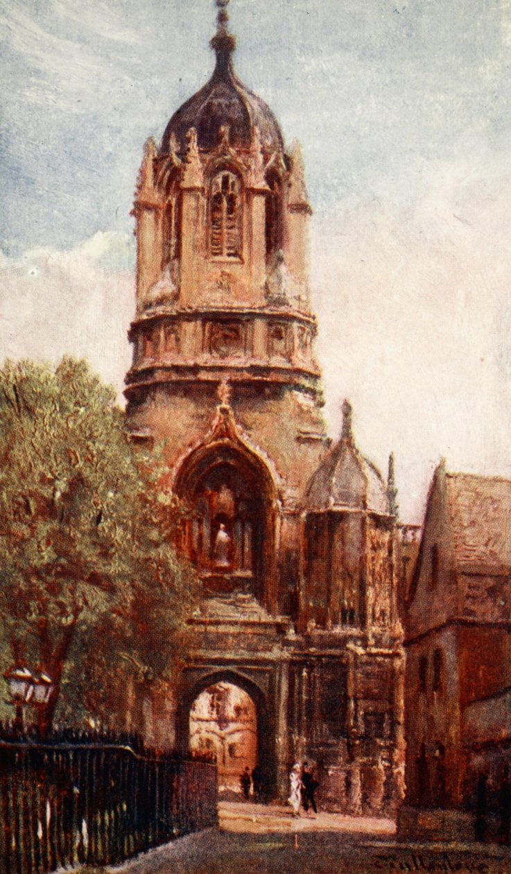 Tom Tower, Christ Church College, 1903 tekijältä John Fulleylove
