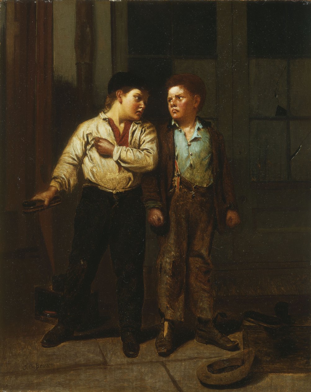 Kiista alueesta, tekijältä John George Brown