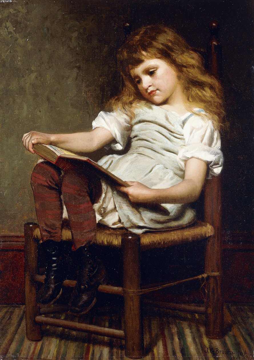 Vapaa-ajan tunti, 1881 tekijältä John George Brown