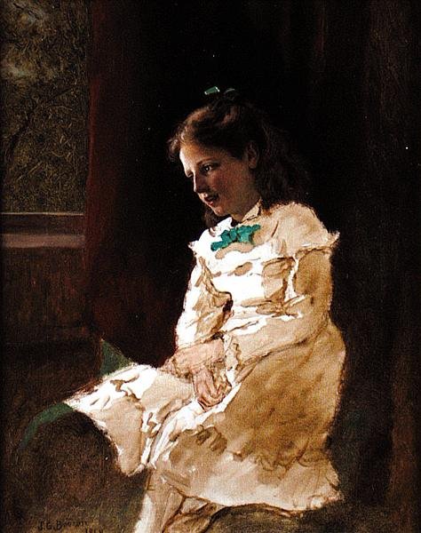 Isang Batang Babae ng Windowfinn tekijältä John George Brown