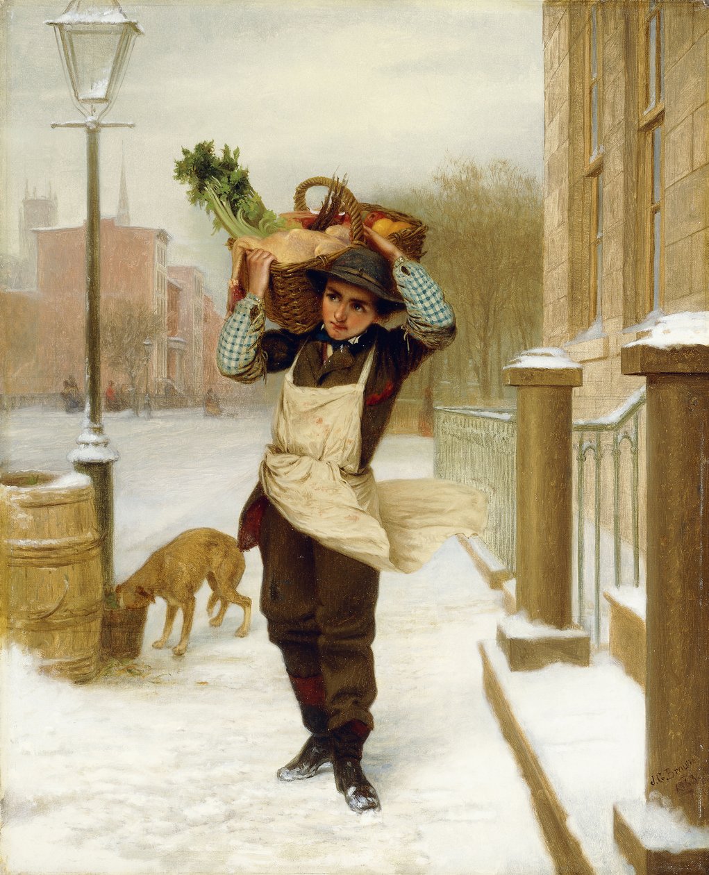 Toimituspoika, 1863 tekijältä John George Brown