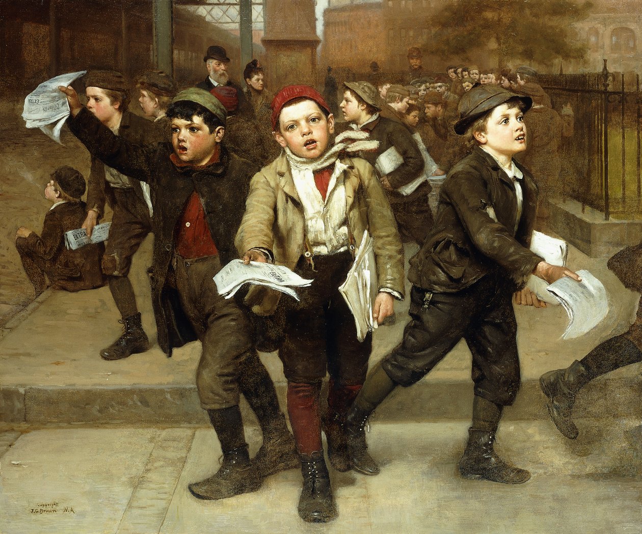 ylimääräistä, tekijältä John George Brown