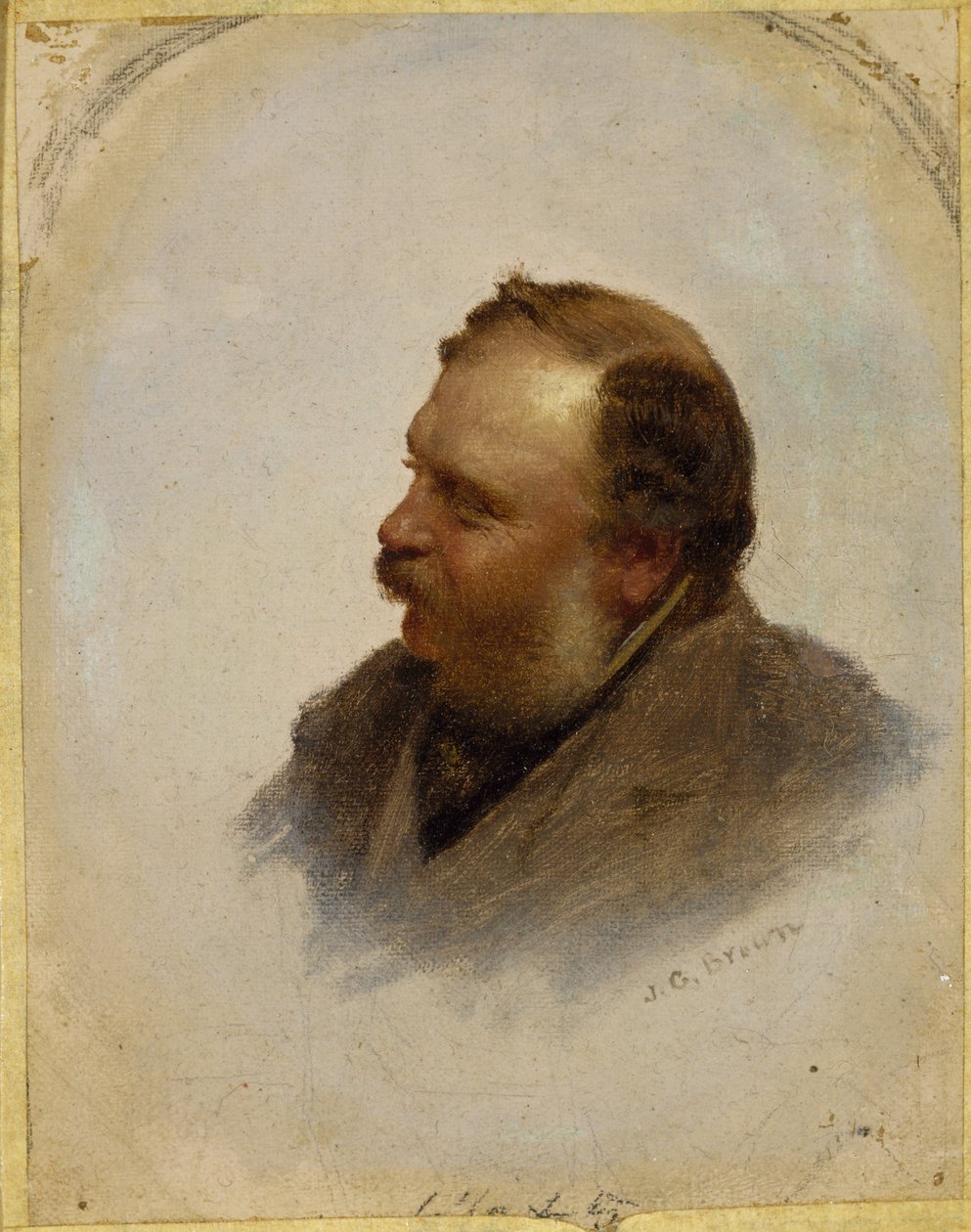 William Brandin muotokuva, c. 1862 tekijältä John George Brown