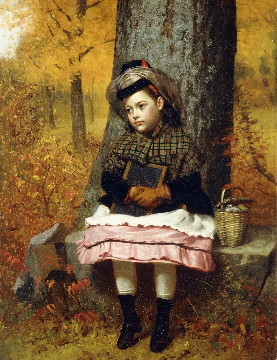 Koulu sidottu, 1873 tekijältä John George Brown