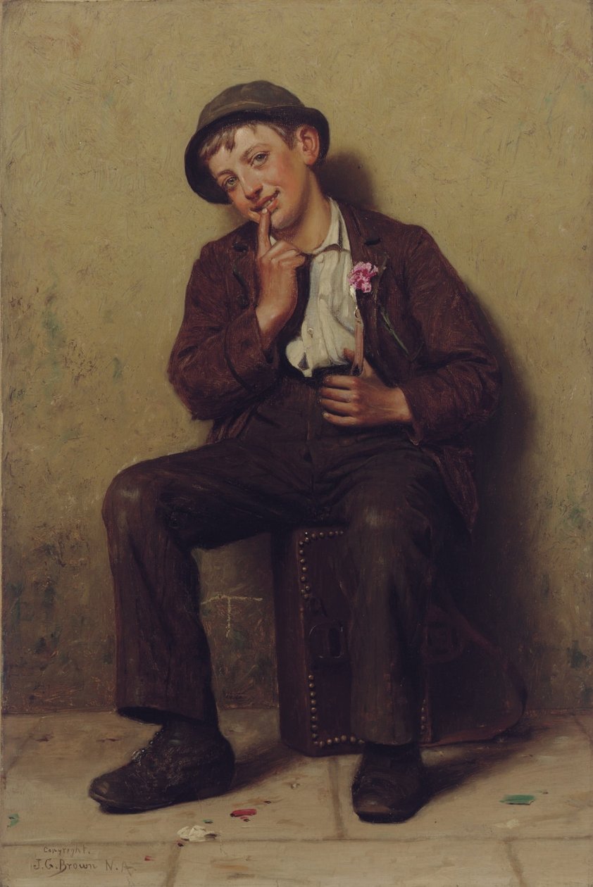 Street Urchin tekijältä John George Brown