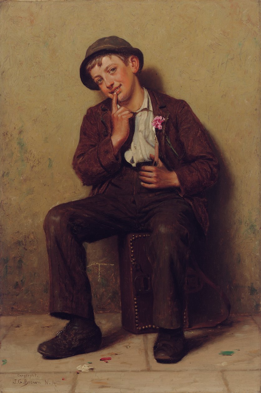 Street Urchin tekijältä John George Brown