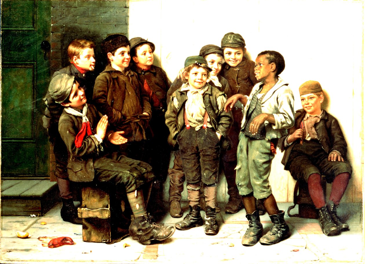 Katutanssi, 1883 tekijältä John George Brown