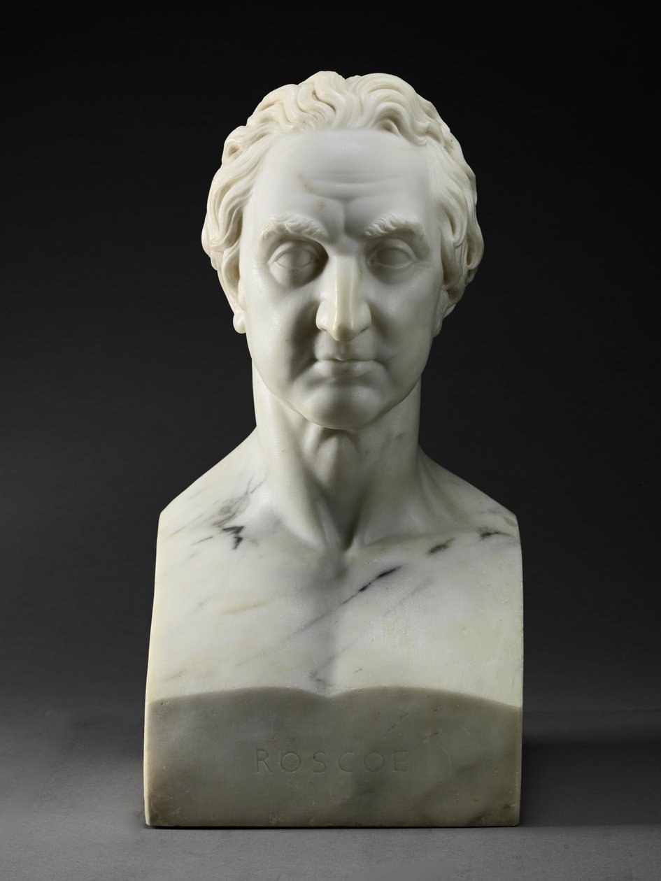 William Roscoe (1753-1831) 1819 (marmori) tekijältä John Gibson