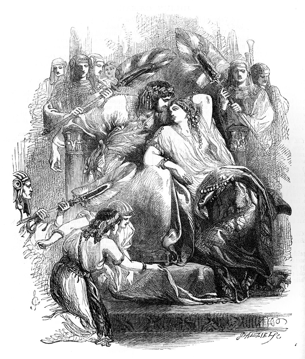 William Shakespearen Antonius ja Kleopatra tekijältä John Gilbert