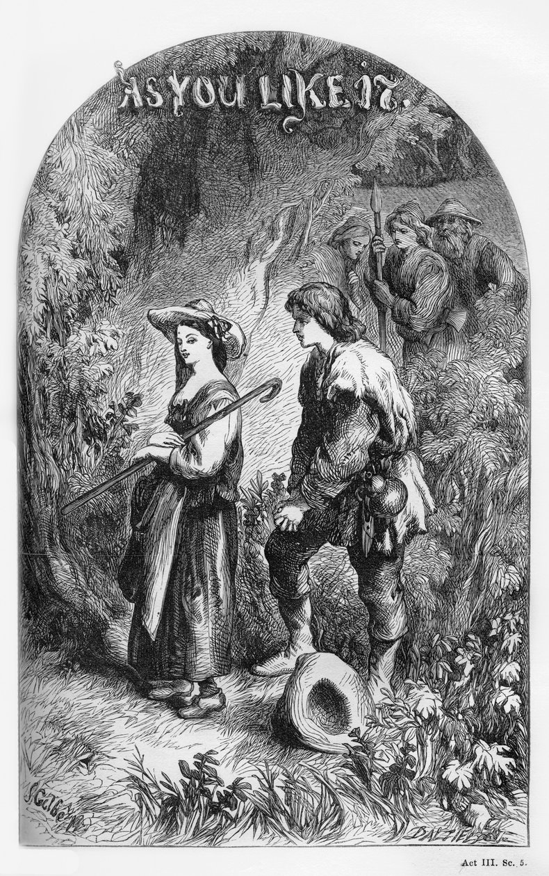 Kuten pidät, William Shakespeare tekijältä John Gilbert