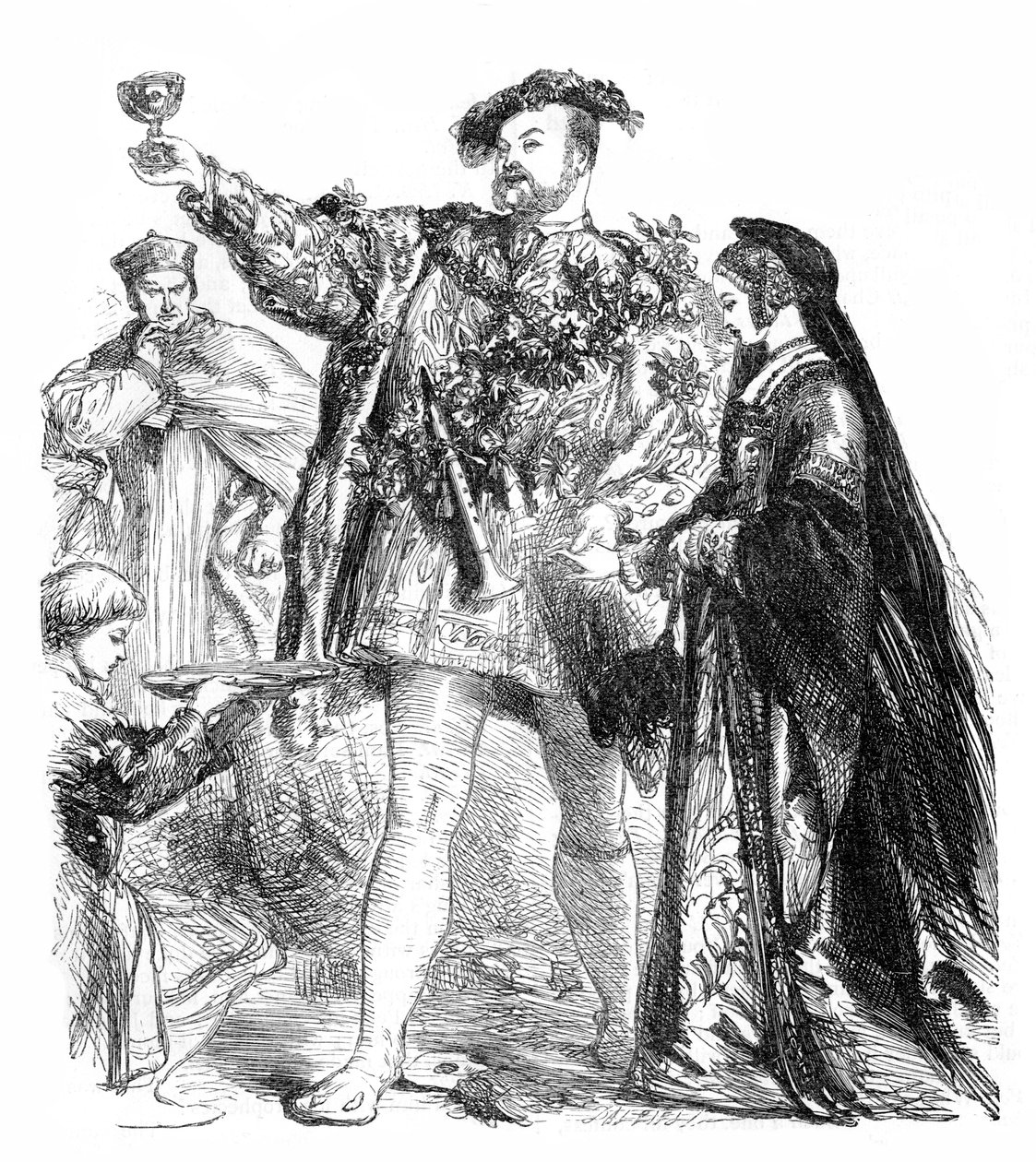 William Shakespearen Henrik VIII tekijältä John Gilbert
