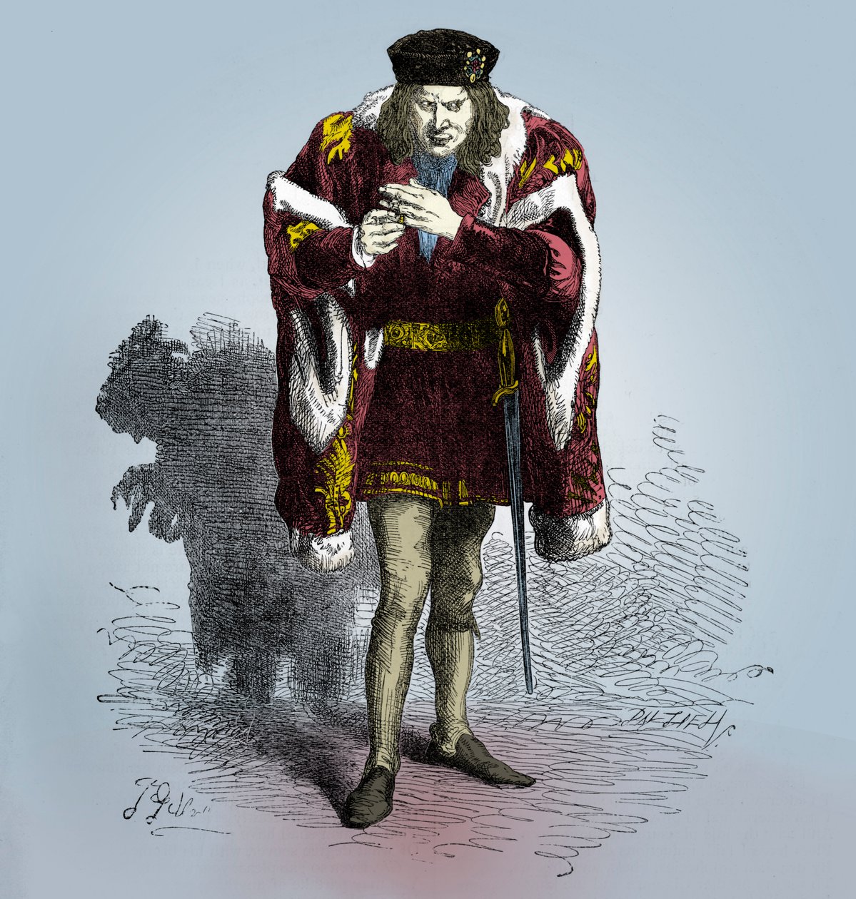 William Shakespearen Richard III tekijältä John Gilbert