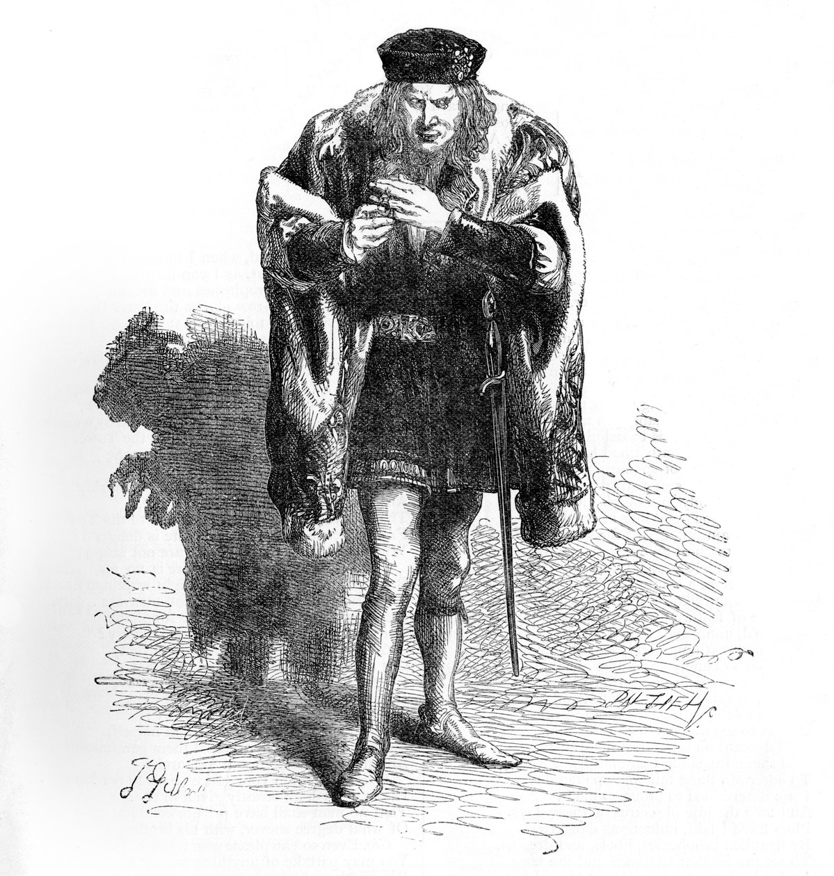 William Shakespearen Richard III tekijältä John Gilbert