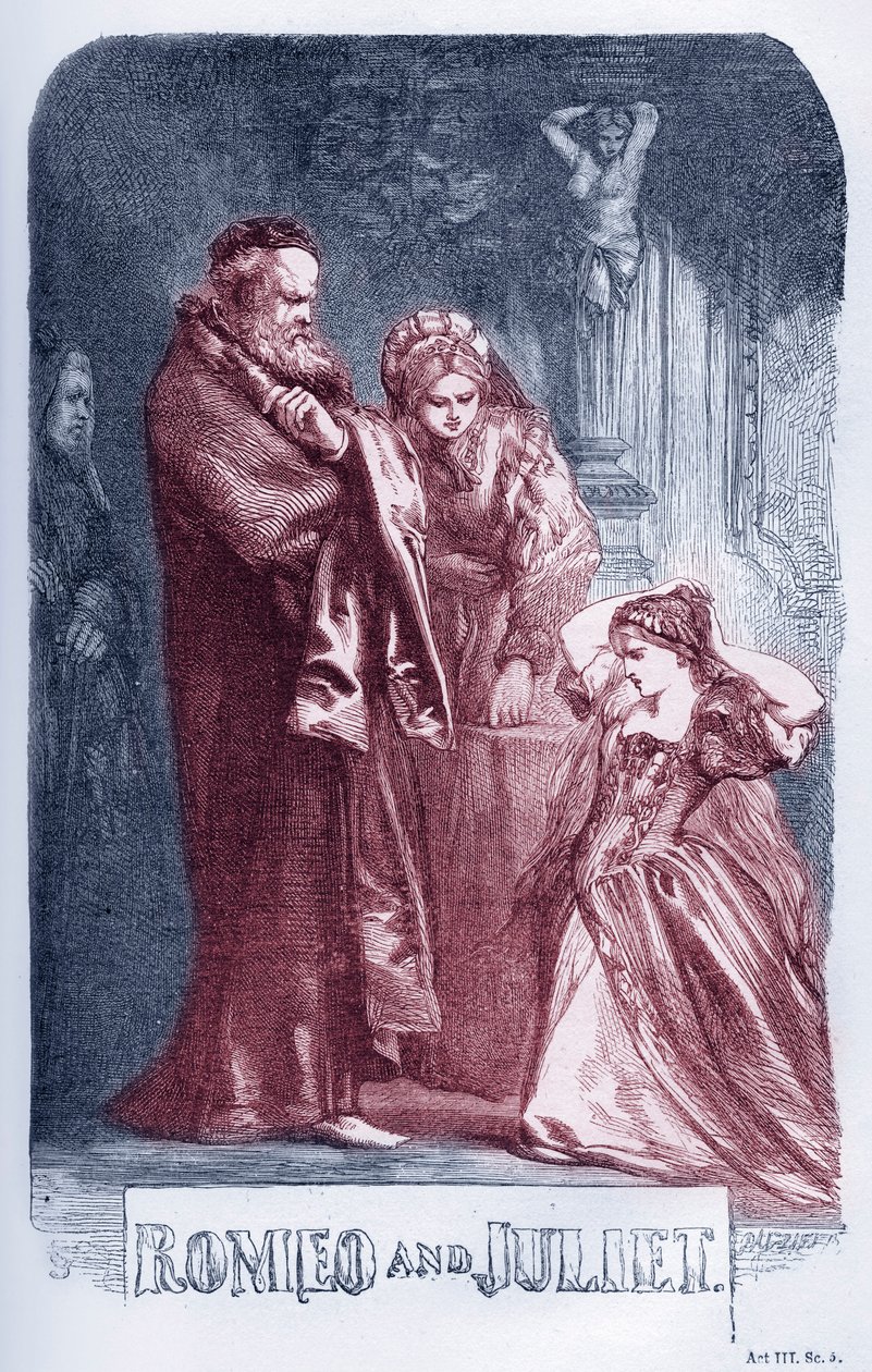 William Shakespearen Romeo ja Julia tekijältä John Gilbert