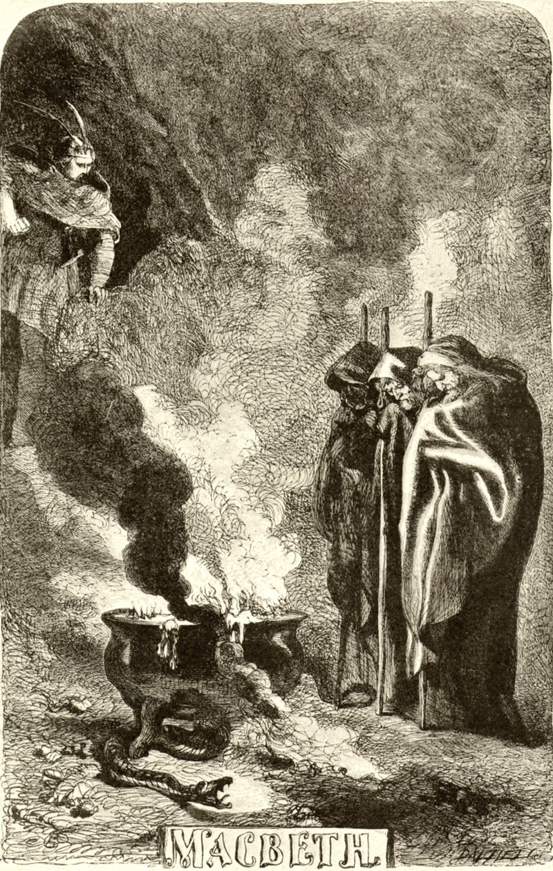 SHAKESPEARE - Macbeth - kolme noitaa tekijältä John Gilbert