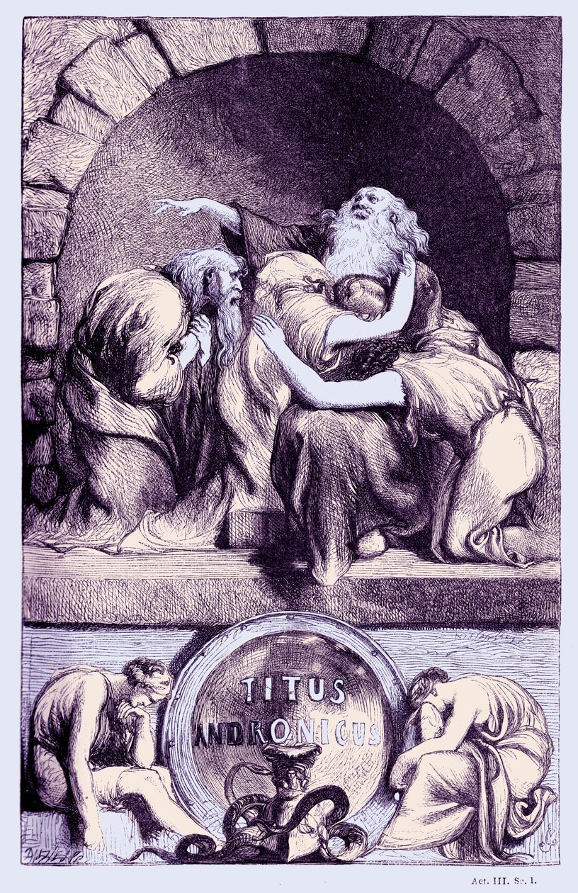 Titus Andronicus tekijältä John Gilbert
