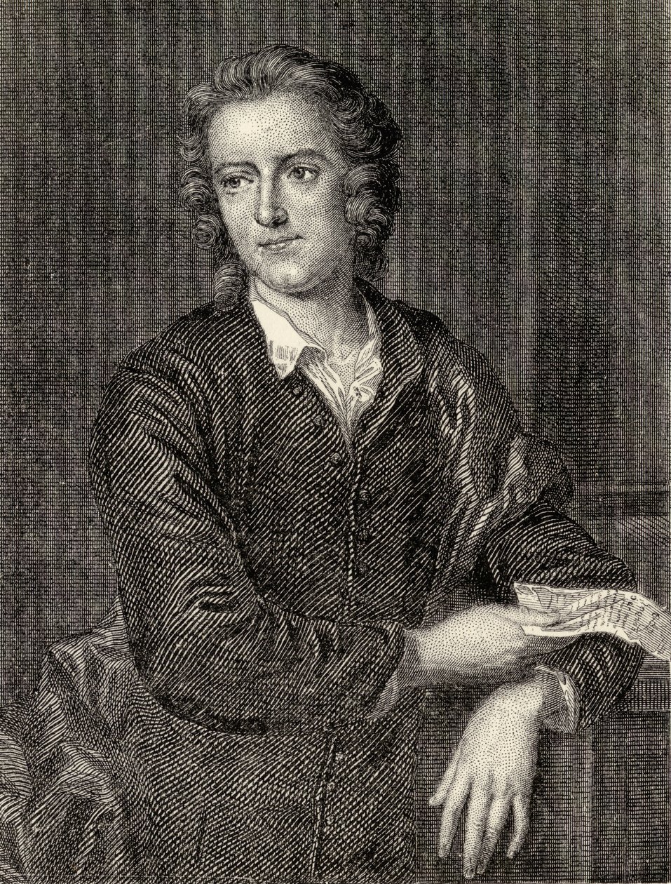Thomas Gray, piirros Sir Edward Creasyn julkaisusta "Memoirs of Eminent Etonians", julkaistu Lontoossa 1876 tekijältä John Giles Eccardt
