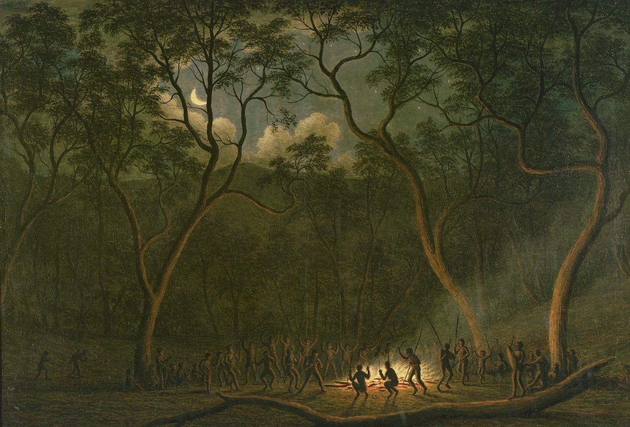 Aboriginal Corroboree sa Van Diemen