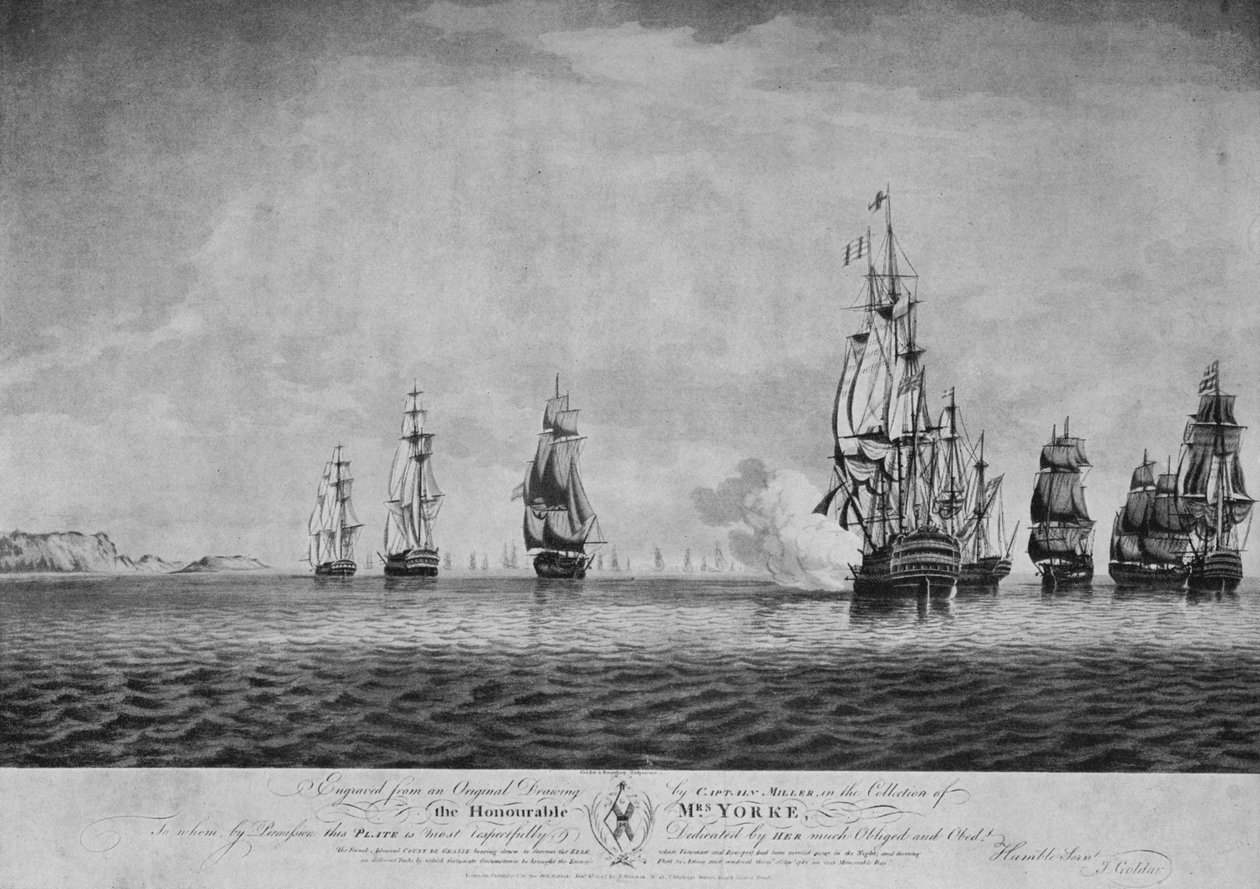 Pyhien taistelu, n. 1795 tekijältä John Goldar