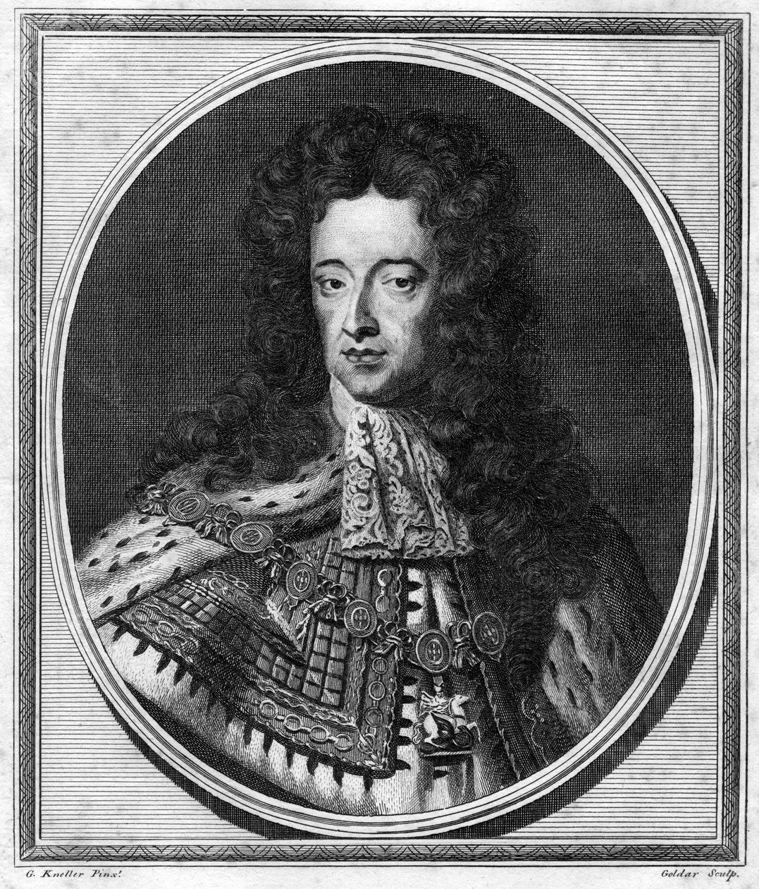 William III, Englannin, Skotlannin ja Irlannin kuningas, 1784. tekijältä John Goldar