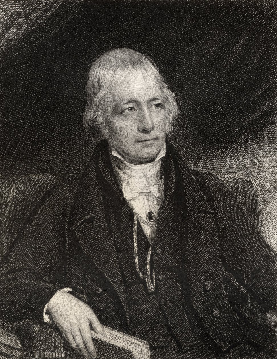 Sir Walter Scott, kaiverrettu J. Thomson, National Portrait Gallerysta, osa III, julkaistu noin 1835 tekijältä John Graham