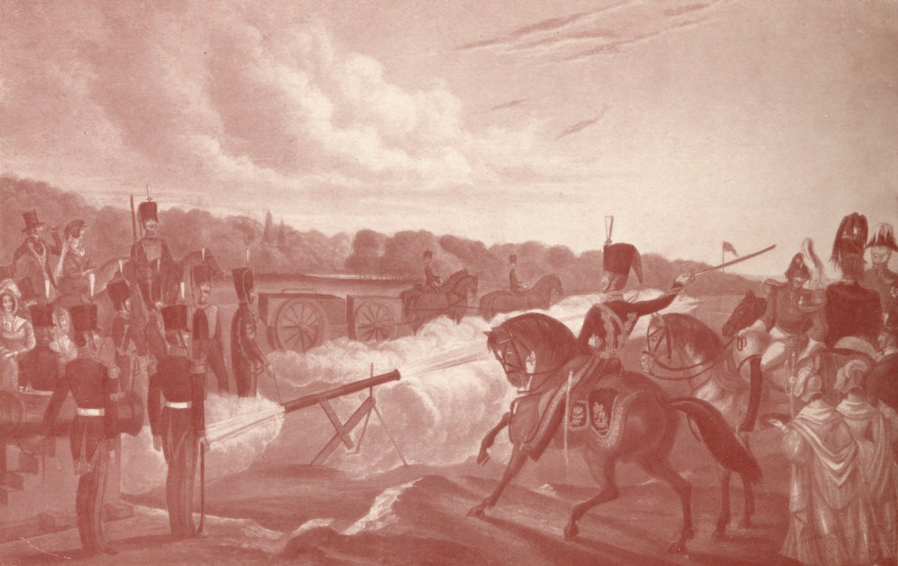 Rakettiharjoitus suoalueella, 1845 1909 tekijältä John Grant