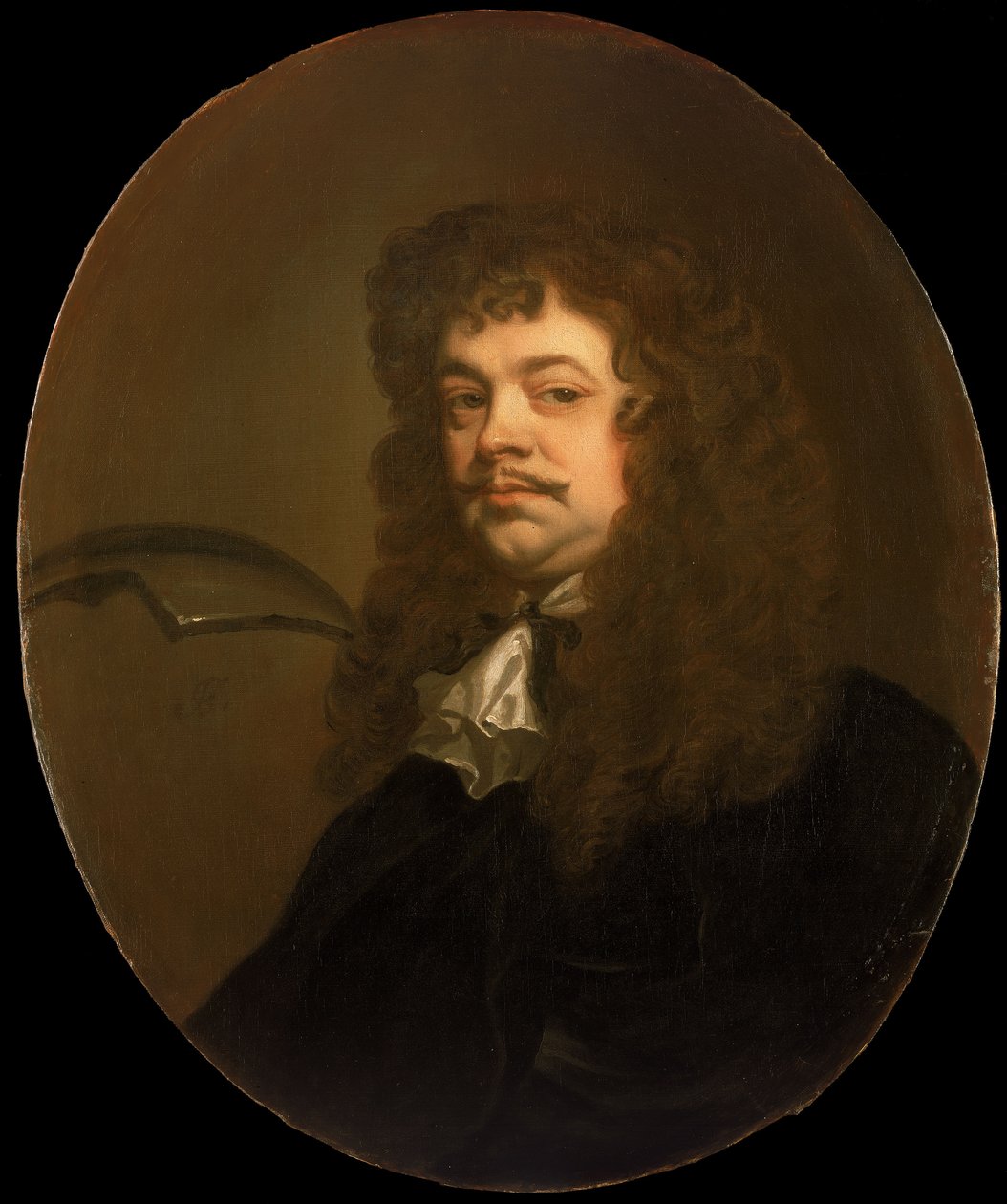 Meriupseeri, noin 1675 (öljy kankaalle) tekijältä John Greenhill