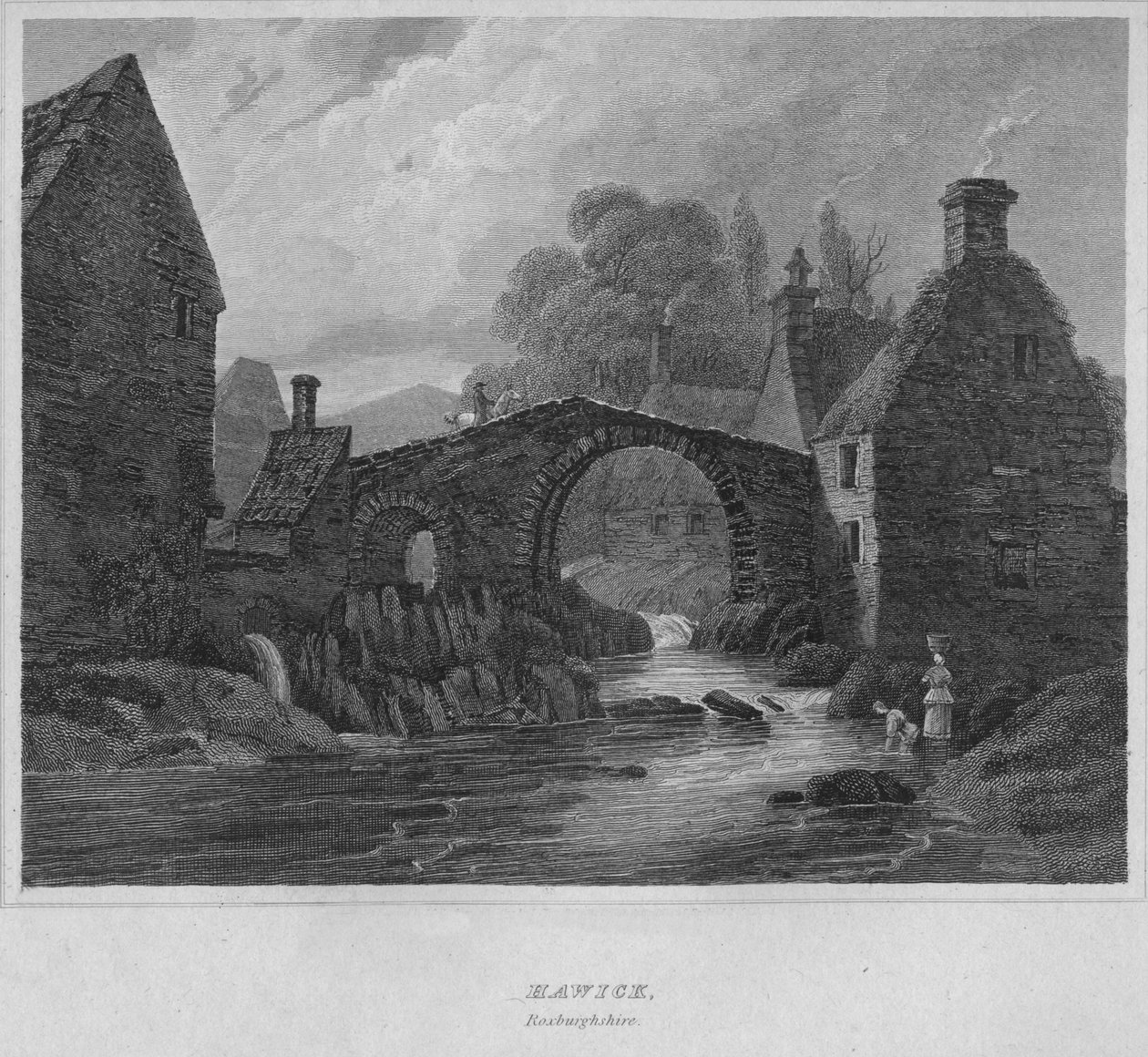 Hawick, Roxburghshire, 1814 tekijältä John Greig