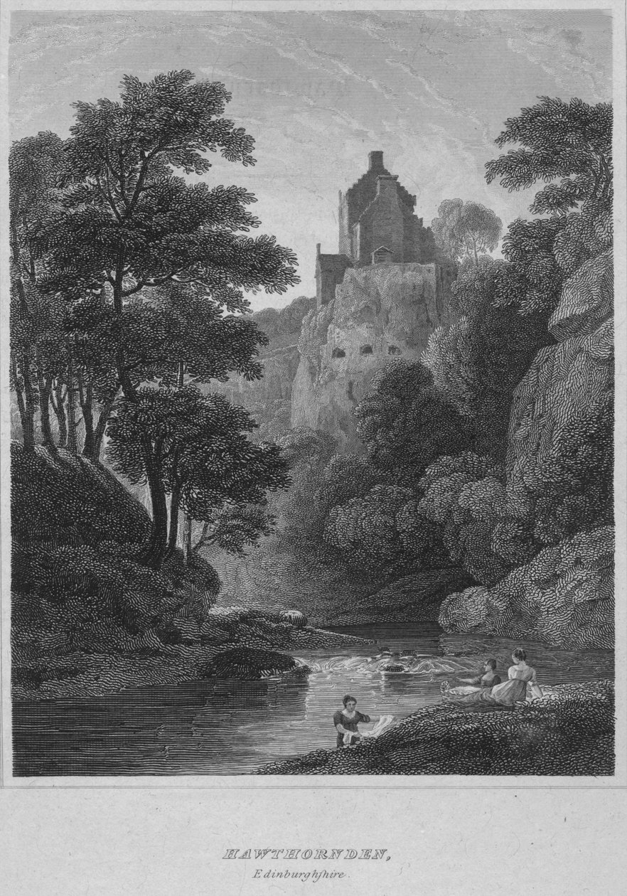 Hawthornden, Edinburghshire, 1814 tekijältä John Greig