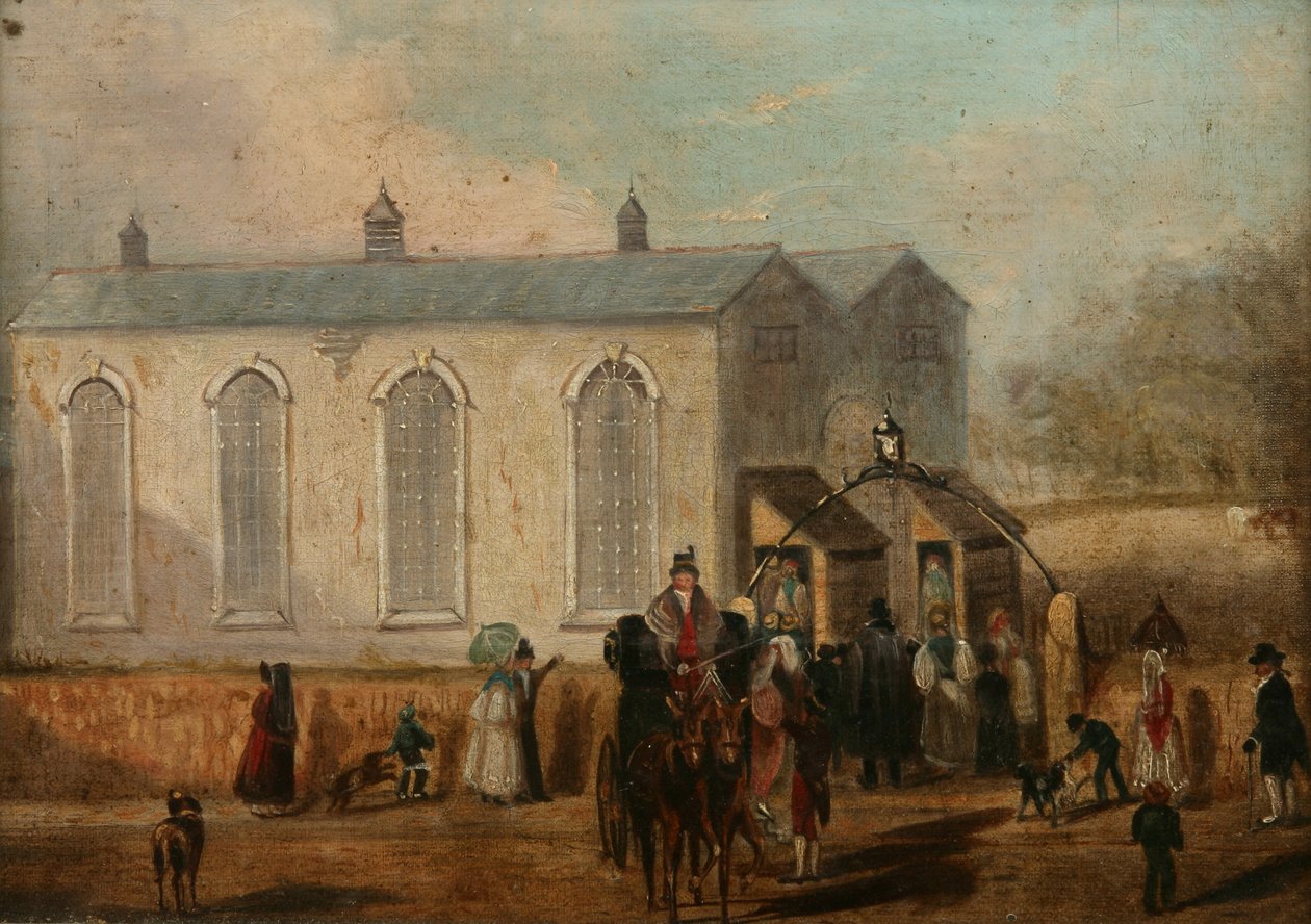 Alverton Temporary Church, n. 1832-35 tekijältä John Grenfell Moyle