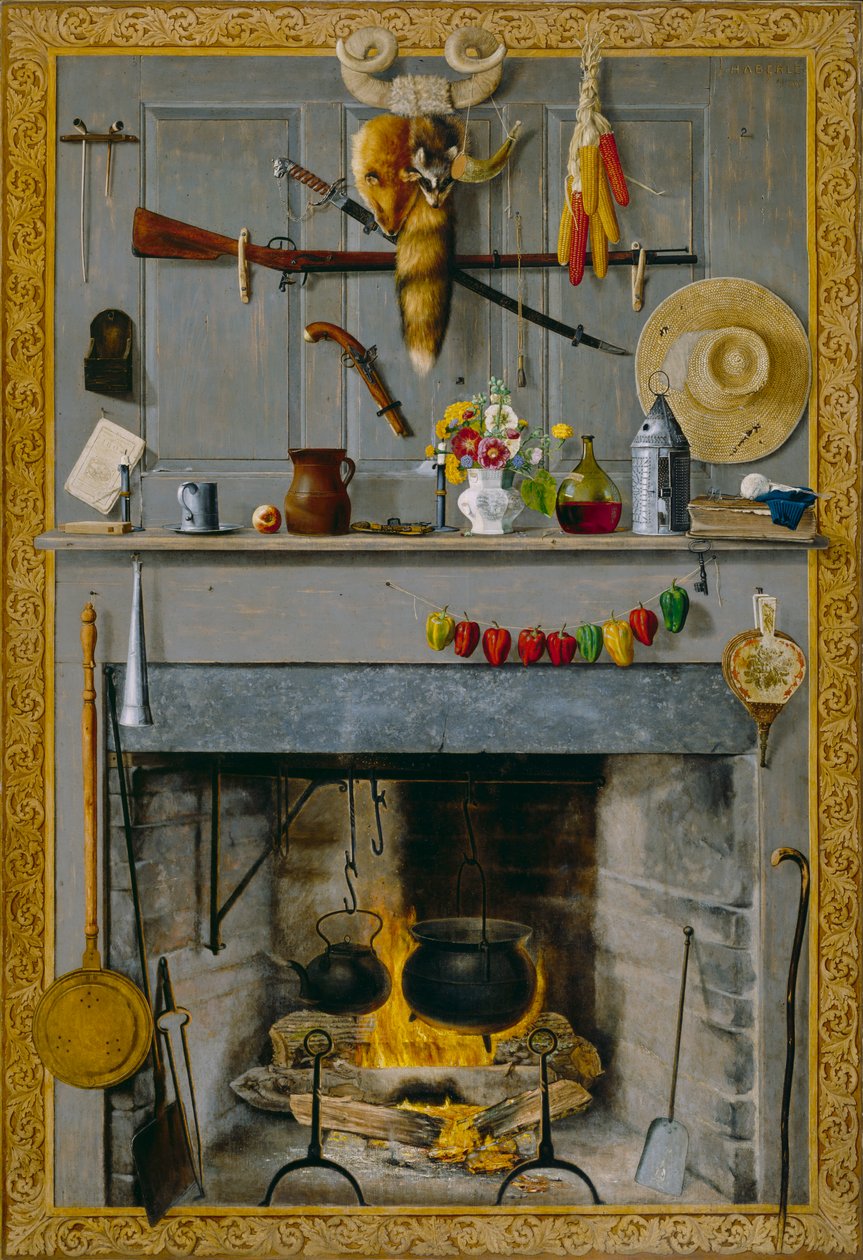 Isoäidin Hearthstone, 1890 tekijältä John Haberle