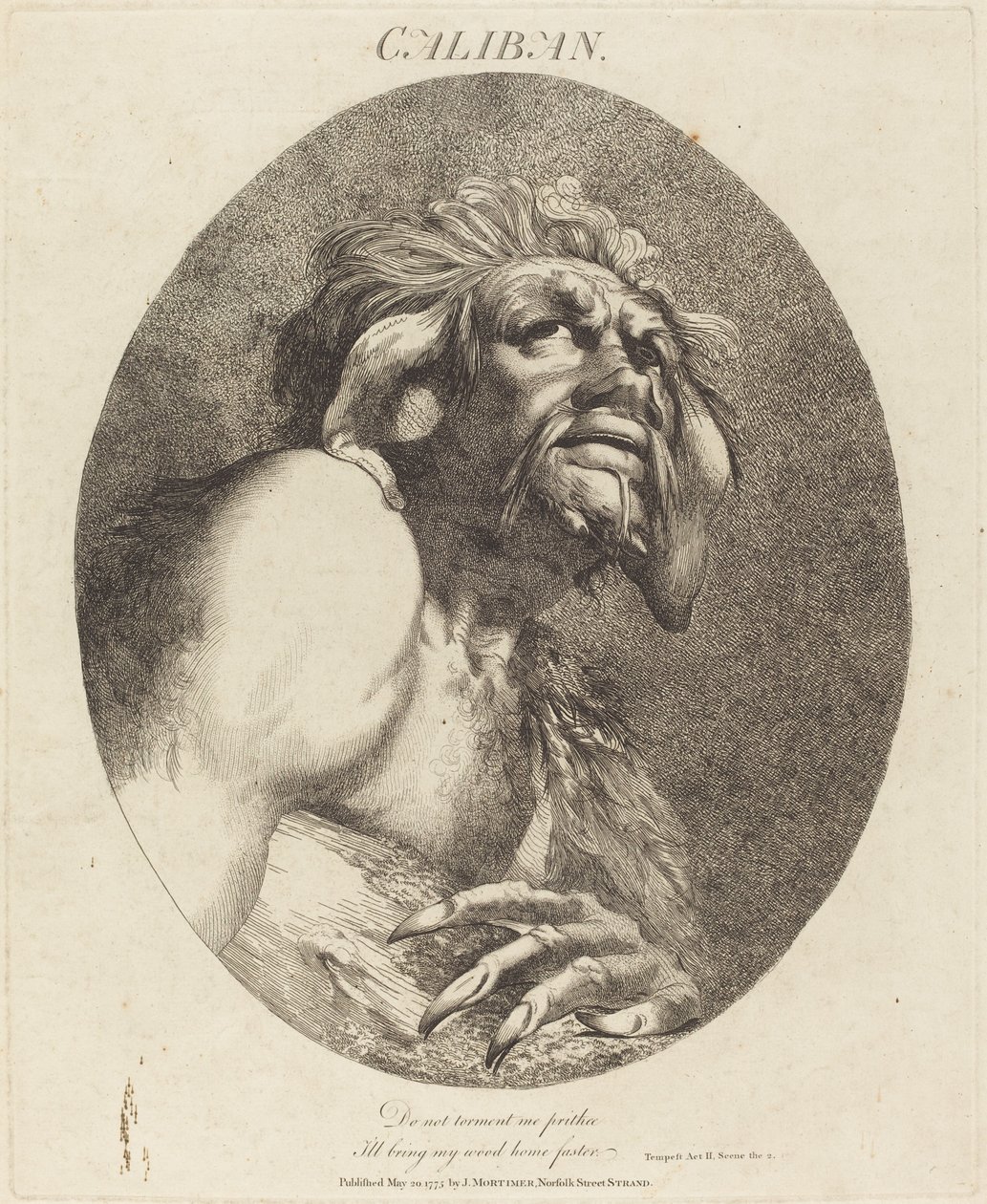 Caliban tekijältä John Hamilton Mortimer