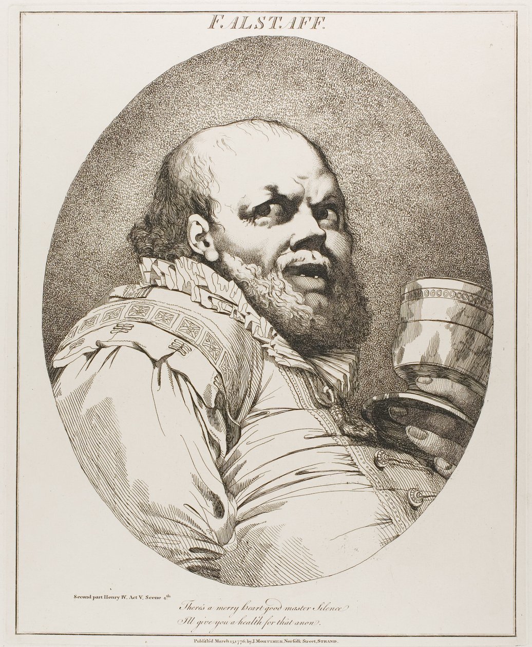 Falstaff tekijältä John Hamilton Mortimer
