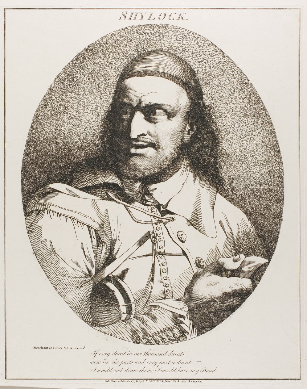 Shylock tekijältä John Hamilton Mortimer