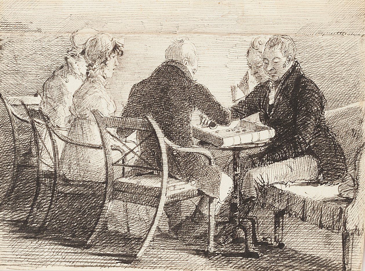 Backgammon, 1808 tekijältä John Harden