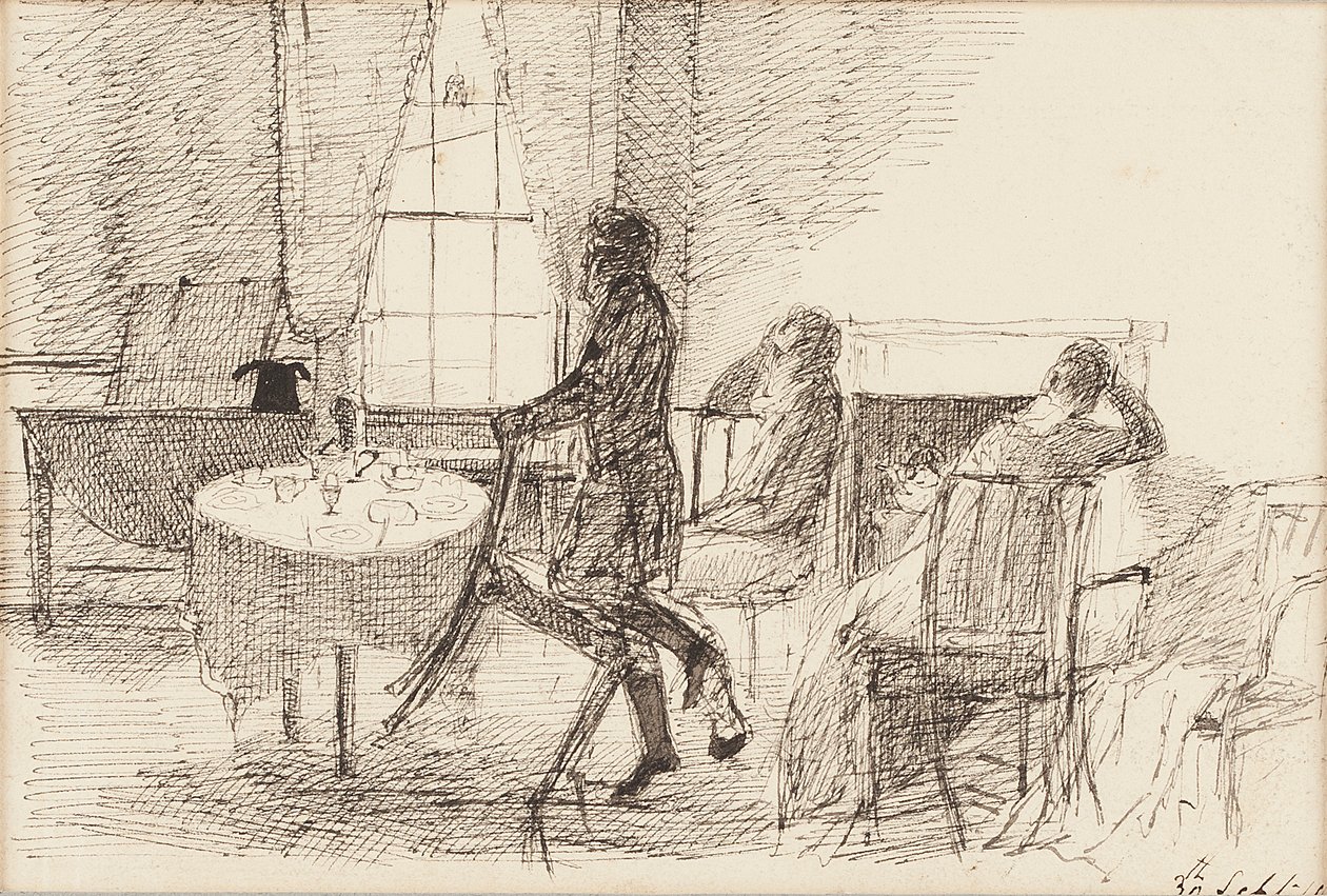 Aamiaispöytä, 1810 tekijältä John Harden