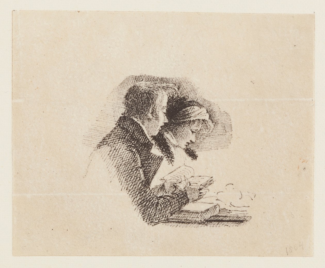 Charles ja Sophia Lloyd, 1804 tekijältä John Harden