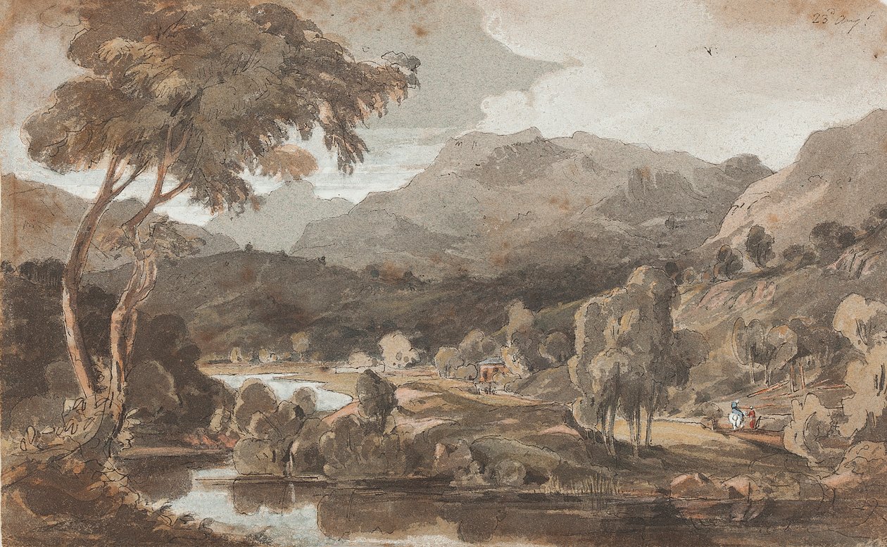 Elter Water, Lake District, Cumbria (wc paperilla) tekijältä John Harden