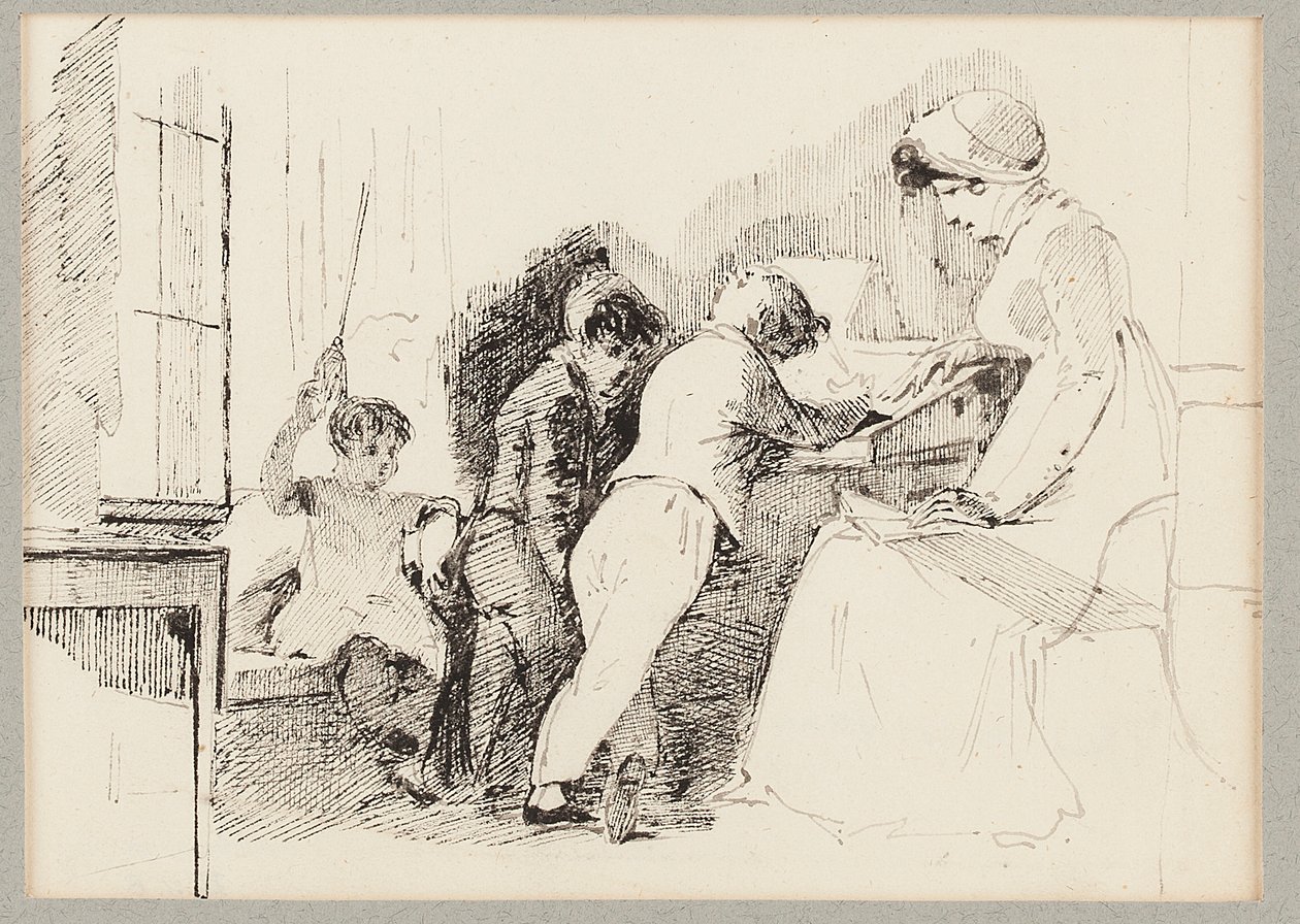Jessy, Robert, Joseph ja Sophie, 1818. tekijältä John Harden