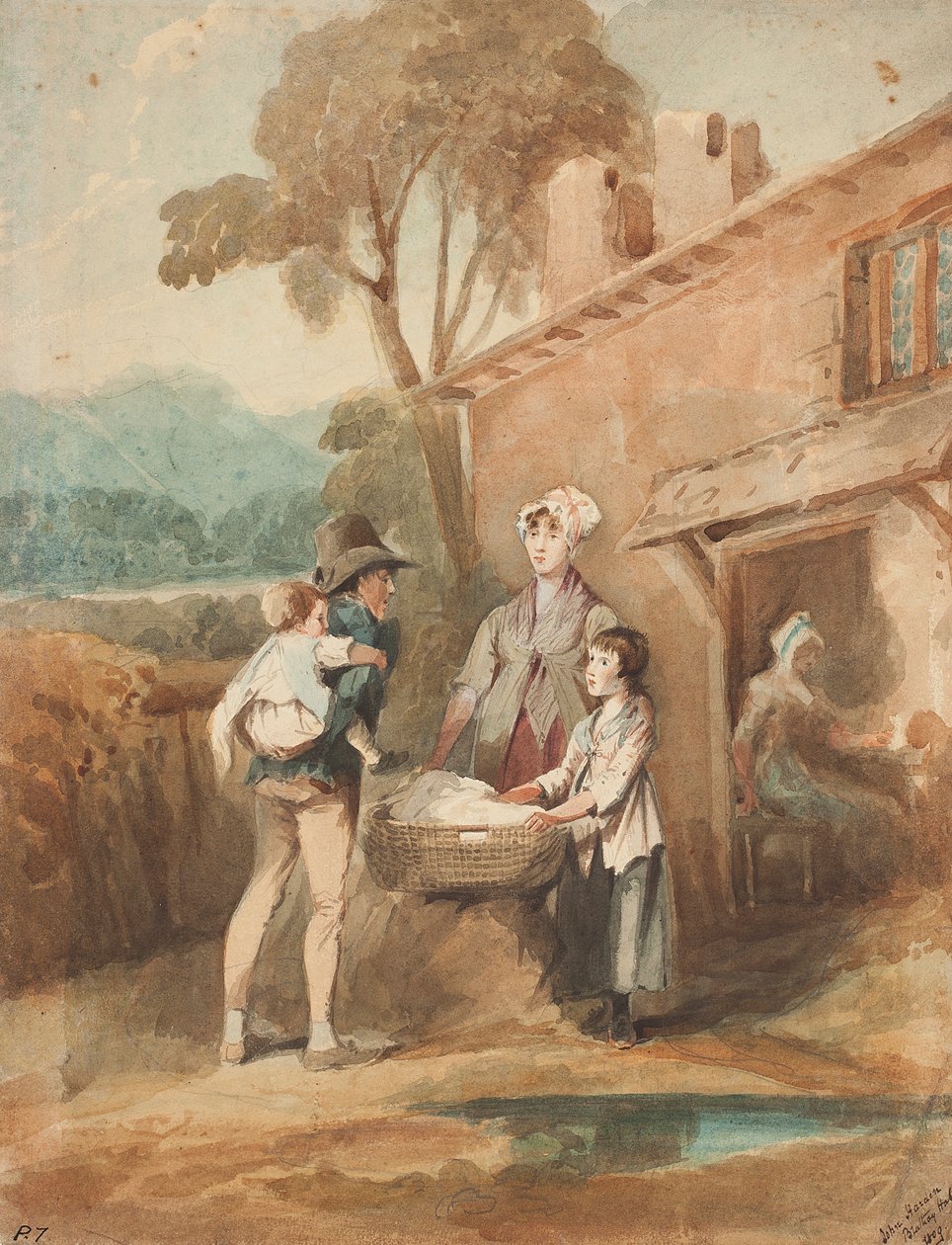 Pesula, 1809 (wc paperilla) tekijältä John Harden